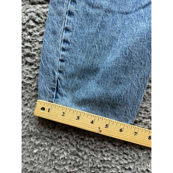 Abercrombie & Fitch The Dad High Rise Curve Love Denim Jeans Blue Womens Size 27 - Picture 13 of 16